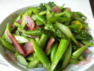 芦笋小炒的做法