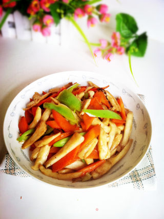 手撕杏鲍菇的做法