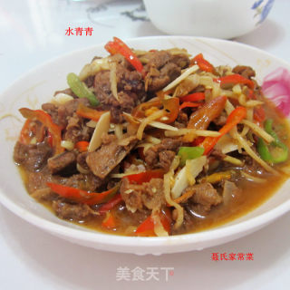 姜丝鸭的做法