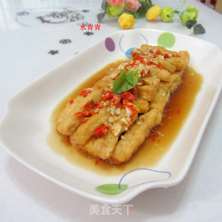 剁椒蒜米豆腐的做法