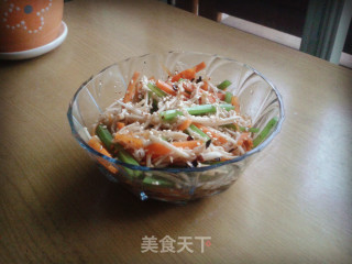 凉拌金针菇的做法
