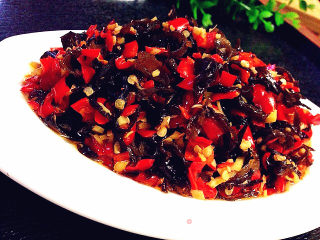 营养开胃菜--剁椒蚝油木耳