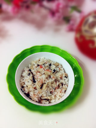 香菇海鲜炒饭