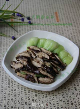 香菇油菜的做法