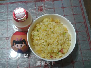 金包银蛋炒饭