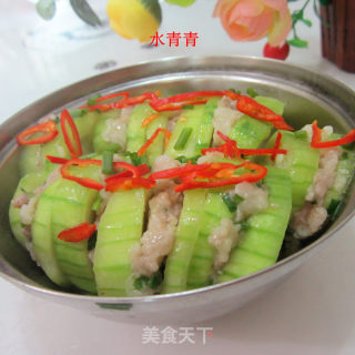 猪肉丝瓜盒子的做法