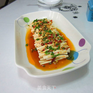 蒜米豆腐丝的做法