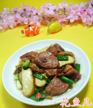香干炒腊鸡腿的做法