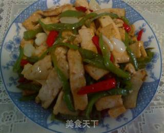 青椒豆腐的做法