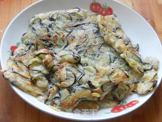 茄饼的做法