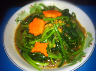 酱香菠菜的做法