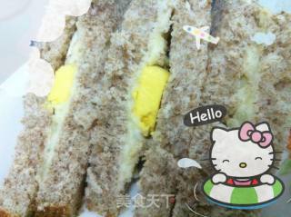 土豆泥鸡蛋三明治的做法