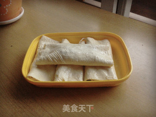 豆香小卷的做法