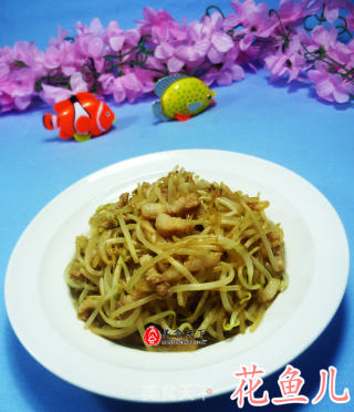 猪肉炒绿豆芽的做法
