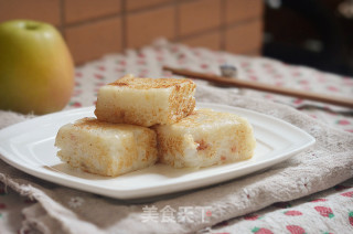 腊味萝卜糕的做法