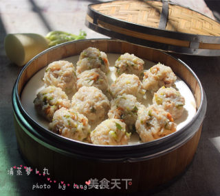 客家小吃————清蒸萝卜丸