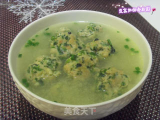 荠菜丸子的做法