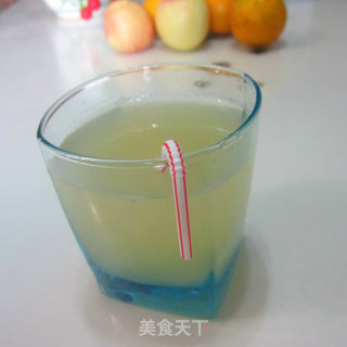 雪梨生姜冰糖汁的做法