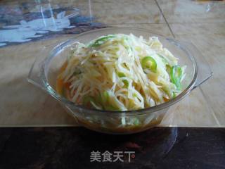 家常土豆丝的做法