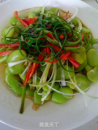 油淋蚕豆的做法