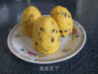 蜜豆窝头的做法