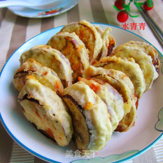 炸茄盒的做法