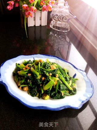凉拌菠菜的做法