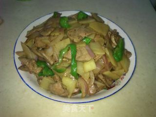 火爆猪肝的做法