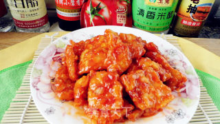茄汁里脊肉片的做法