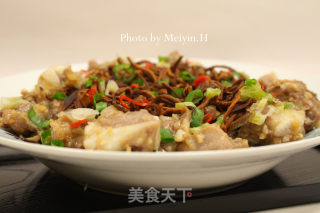 虫草花蒸排骨的做法