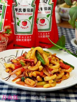 酱香鱿鱼条的做法