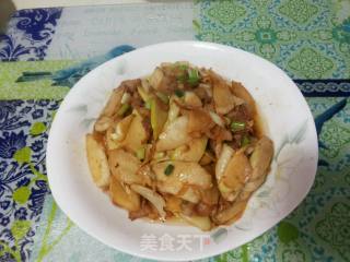 小炒茭白的做法