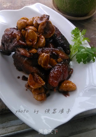 红酒粟子鸡翅的做法