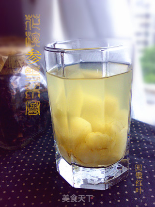 花旗参雪梨蜜的做法