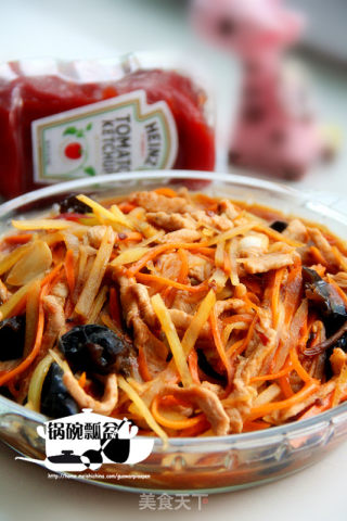 鱼香肉丝的做法