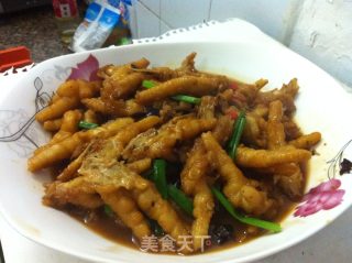 豆豉焖凤爪的做法