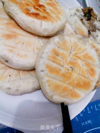 茄子尖椒馅儿饼的做法