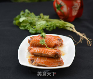 酸酸甜甜最开胃---茄汁烧鸡翅的做法