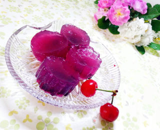蓝莓果冻的做法