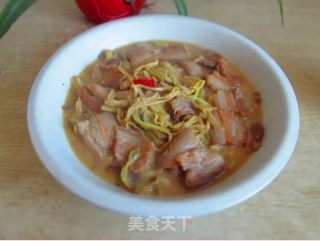 蒲笋炖肉的做法