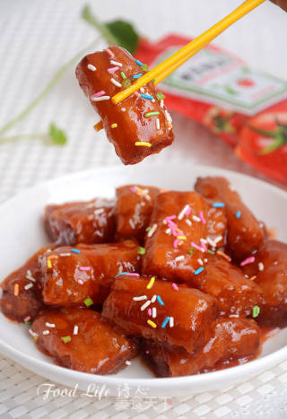 【肉末油条】的做法