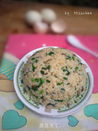 茄丁炒饭的做法