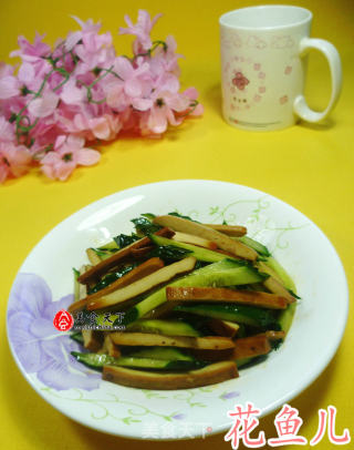 青瓜拌香干的做法