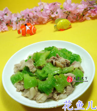 苦瓜炒五花肉的做法