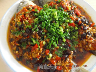 剁椒豆豉蒸鱼的做法