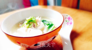 27的烹饪日记——豆腐金针菇鸡汤的做法