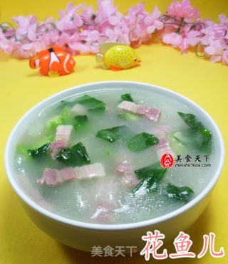 咸肉青菜冬瓜羹的做法