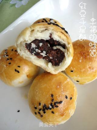 红豆千层酥的做法