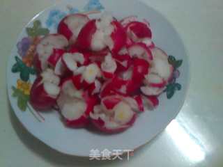 凉拌洋花萝卜的做法
