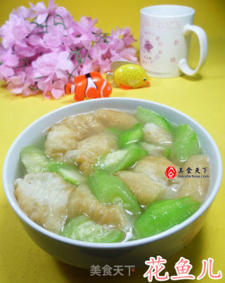 油条丝瓜汤的做法